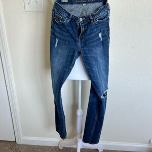 Calvin Klein Ultimate Skinny Women’s Dark Wash Jeans Size W28 L32 used